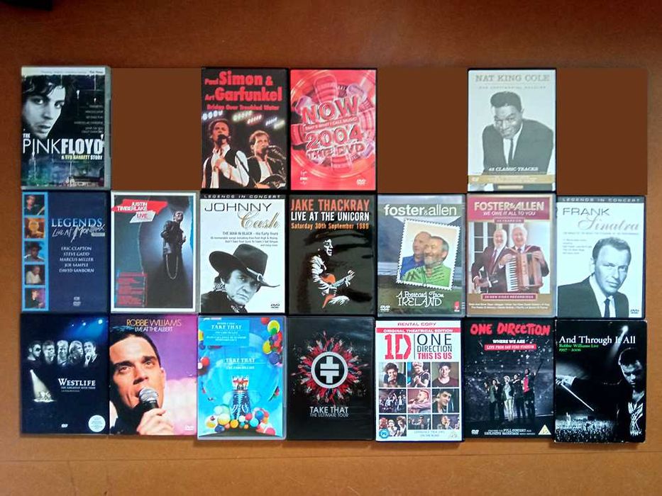 DVDs De Música - Vários