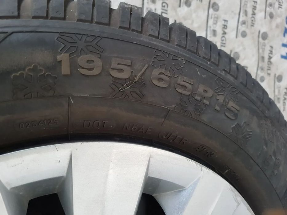 koła zimowe kołpaki 195/65r15 vw touran caddy jetta skoda octavia audi
