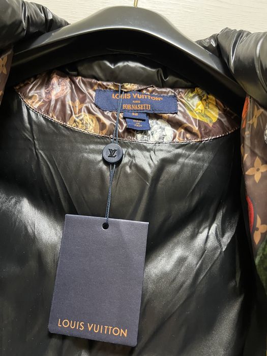 Пуховик куртка пір'я пух перо louis vuitton
