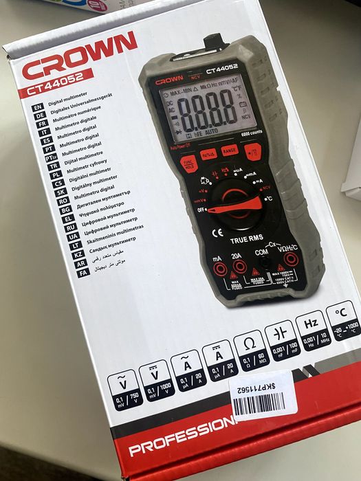Мультиметр Crown CT44052