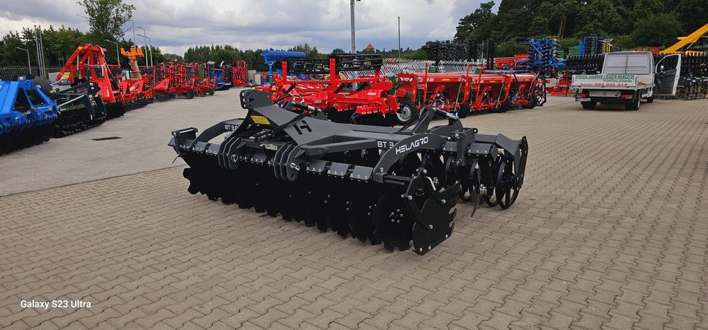 Brona Talerzowa BT3.0 Wał daszkowy Hydraulika  PREMIUM HELAGRO