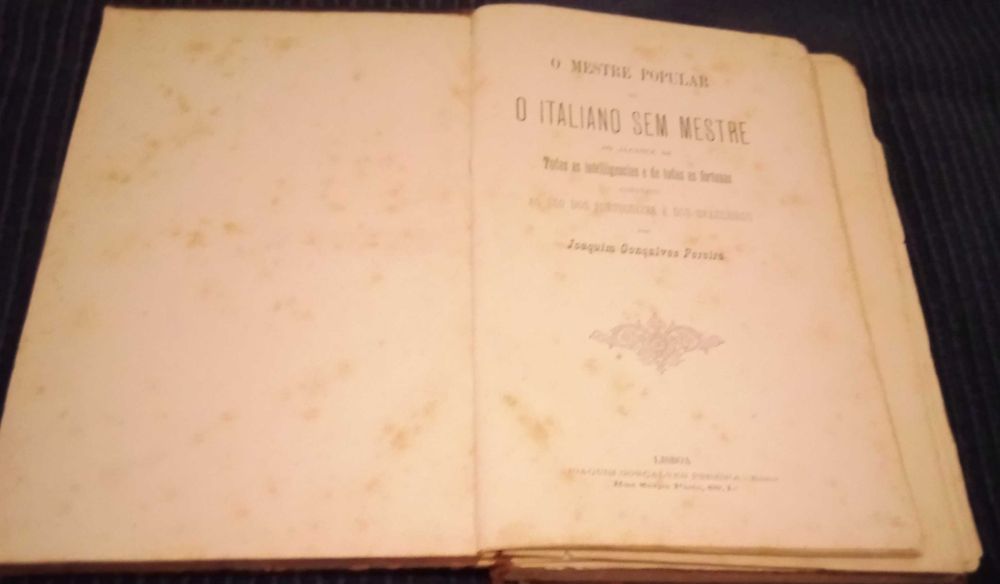 O Mestre Popular ou o italiano Sem Mestre