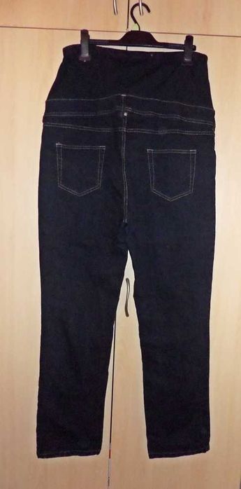 spodnie ciążowe dzins biodra 114 cm