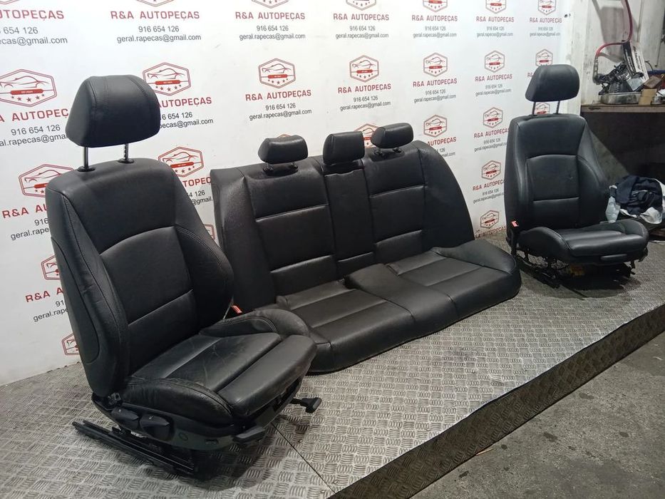 Conjunto de Bancos BMW Série 3 E90 Pack M em Pele Original