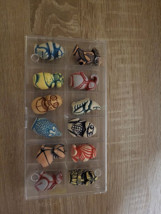 Kinder niespodzianka figurki dwulicowe rzadkie unikaty