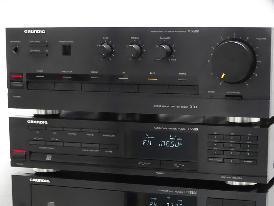 Wieża Grundig V 5500 T 5500 CD 5500 CCF 5500 Pilot
