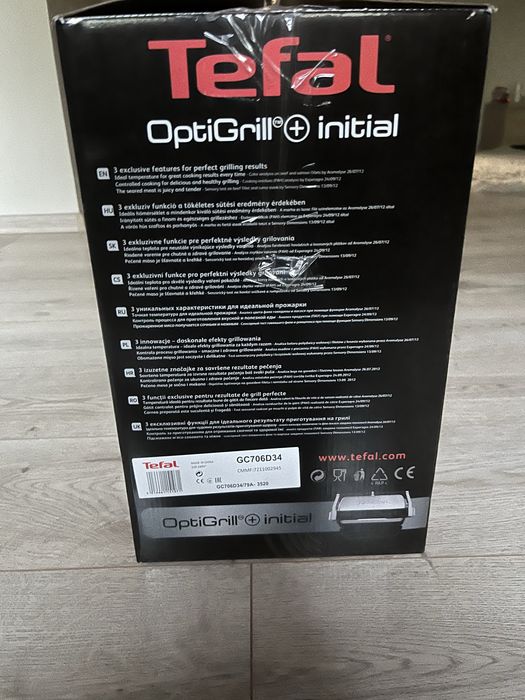 Tefal. OptionGrill+ initial