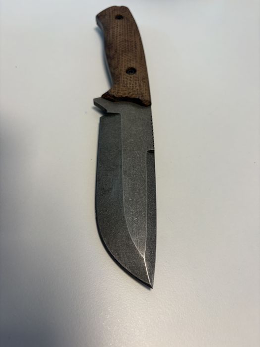 Nóż LKW Hundur Custom Micarta bushcraft survivalowy do lasu biwak do plecaka edc