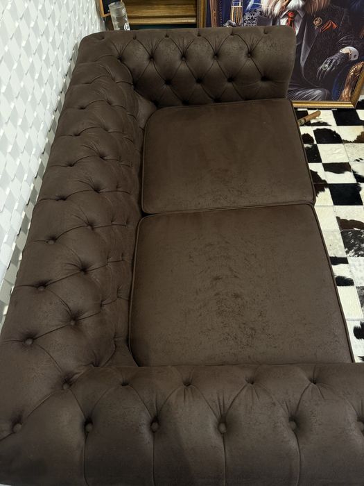Sofa capitone Vintage