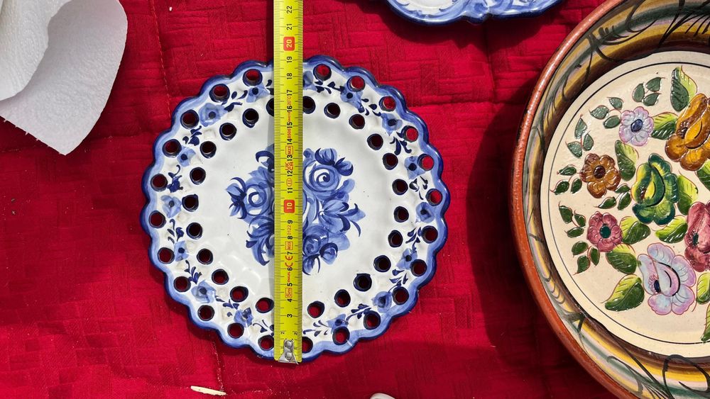 Pratos decorativos