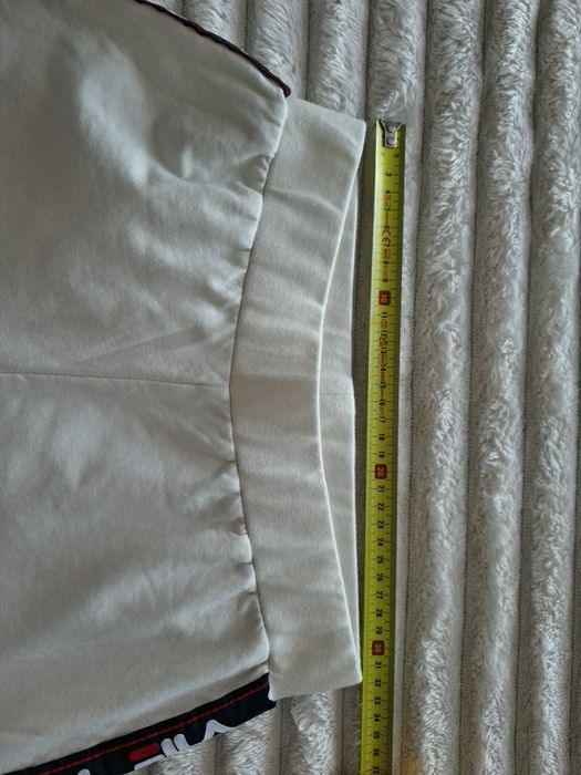 Białe legginsy dresowe Fila XS