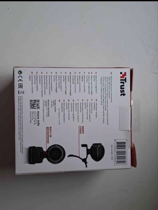 Conjunto Novo – Teclado Gaming + Webcam Trust negociavel