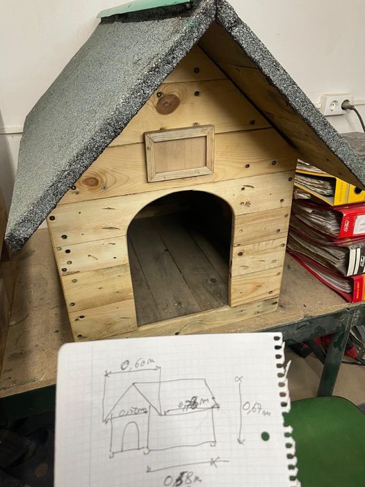 Casota madeira para cao