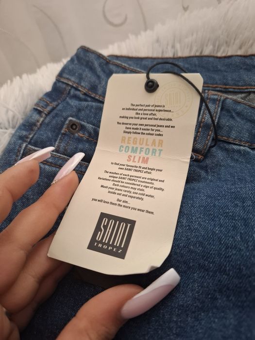 Джинси жіночі кльош Saint Tropez Style N5207 Denim Blue 27/32 Сині Нові з біркою