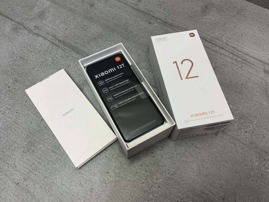 Новий телефон Xiaomi 12T 8/128gb blue amoled 120hz android NFC