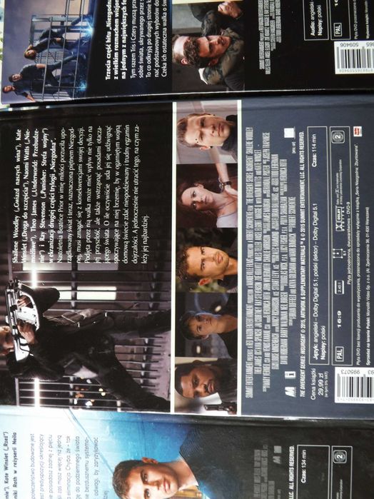 Niezgodna, Wierna zbuntowana dvd filmy
