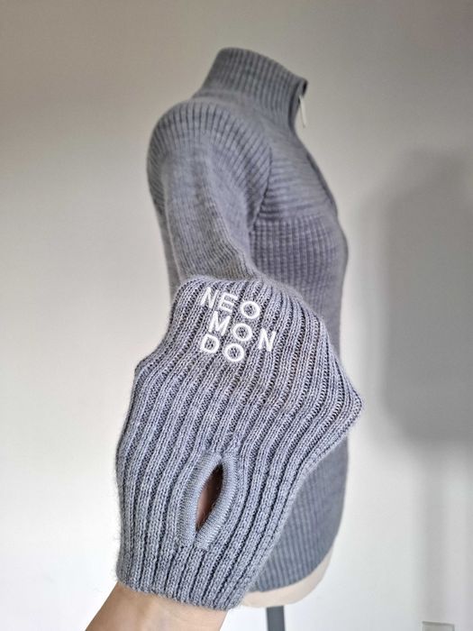 Neomondo Narvik Wełniany 100% Sweter Trekkingowy
