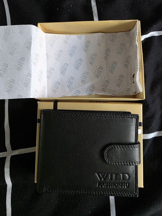 Portfel męski skórzany