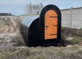 Piwnica ogrodowa ziemianka betonowa , schron, spiżarnia