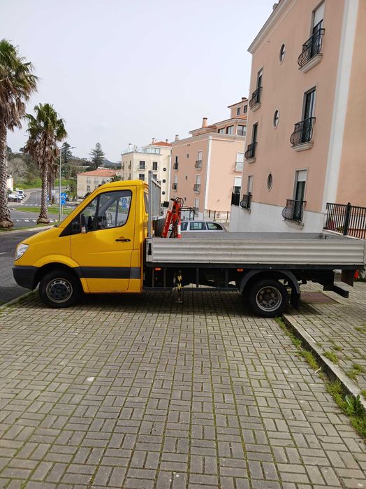 Mercedes Sprinter 509 de 2008 com grua