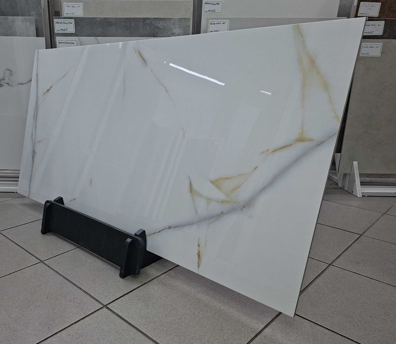 Srebrno-Złote żyłki Arcadia Poler 60×120 Gat. 1