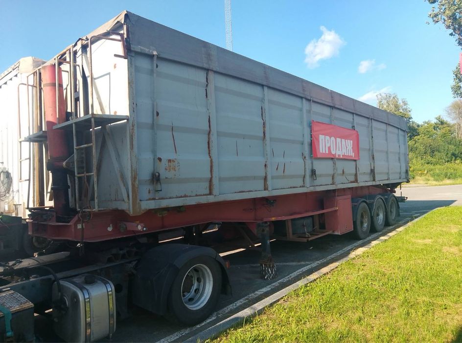 напівричіп, зерновоз, самосвал Van Hool Торг 72 куба