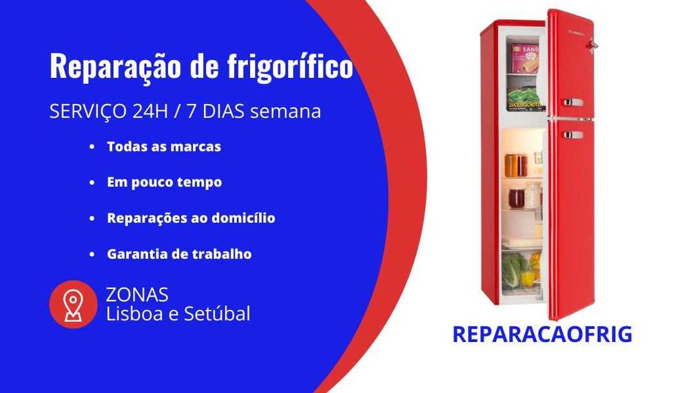 Reparação de frigoríficos !!!      Reparação electrodomésticos
