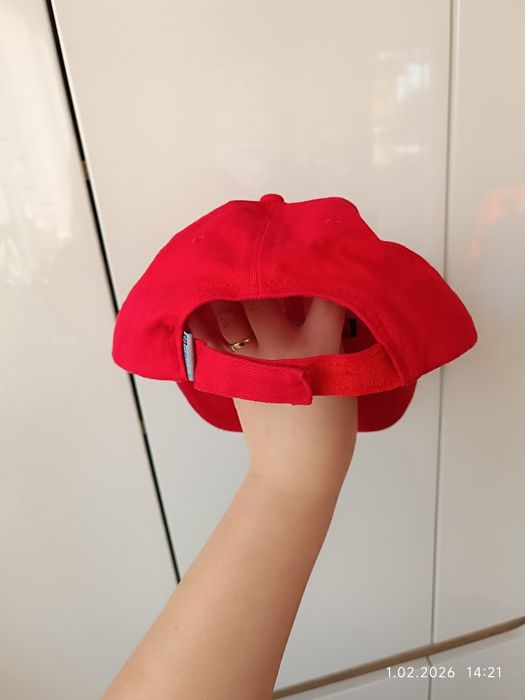 Czapka z daszkiem Super Hero czerwona
