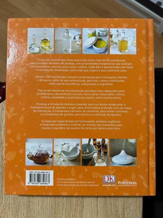 Livro de Receitas dos óleos essenciais - Publifolha