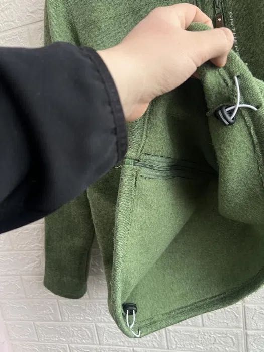 Трекінгова кофта тепла on the peak outdoor на флісі рXL мілітарі олива