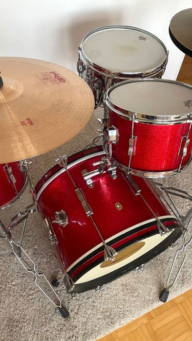 Ludwig Club Date (lata 60.) – Red Sparkle