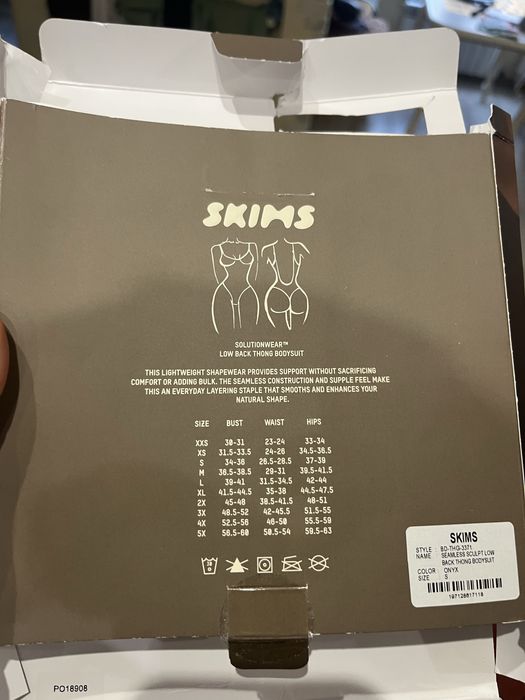 Skims Боди original onyx