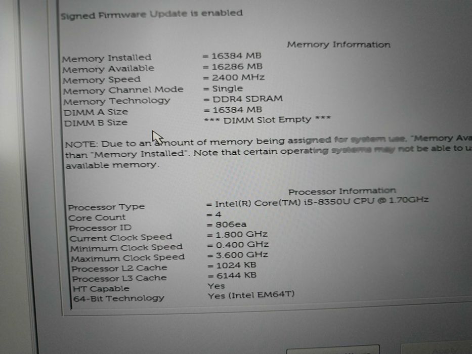 laptop DELL Latitude 7490 16GB ram Windows 11