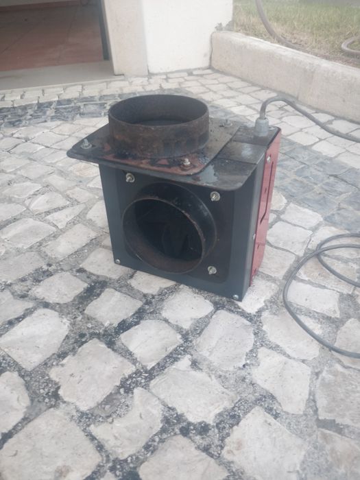 Sem-fim e exaustor de fumos