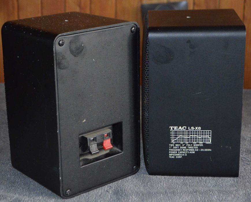 Teac LS-X8 miniaturowe kolumny monitory Japan 50w