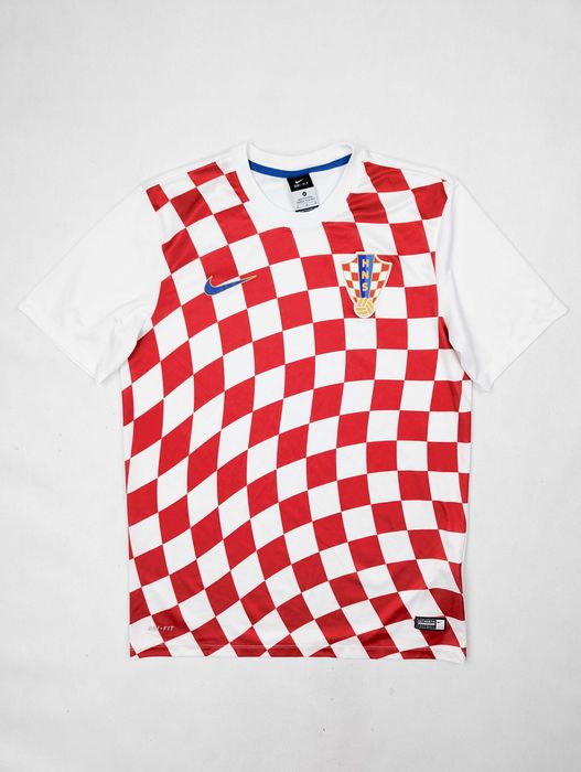 Nike Chorwacja HNS koszulka piłkarska M logo