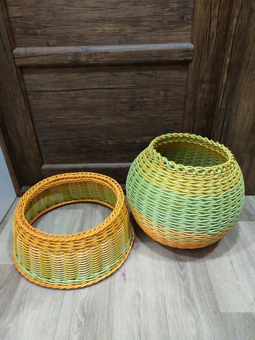 Плетёный домик для животных