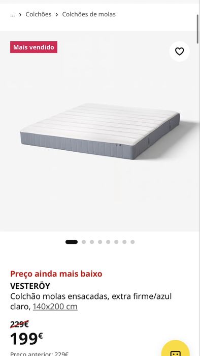 Cama madeira 140x200