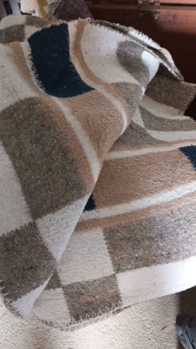 Cobertores antigos de lã