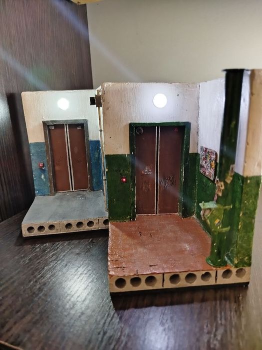 Діорама Під'їзд  1:15