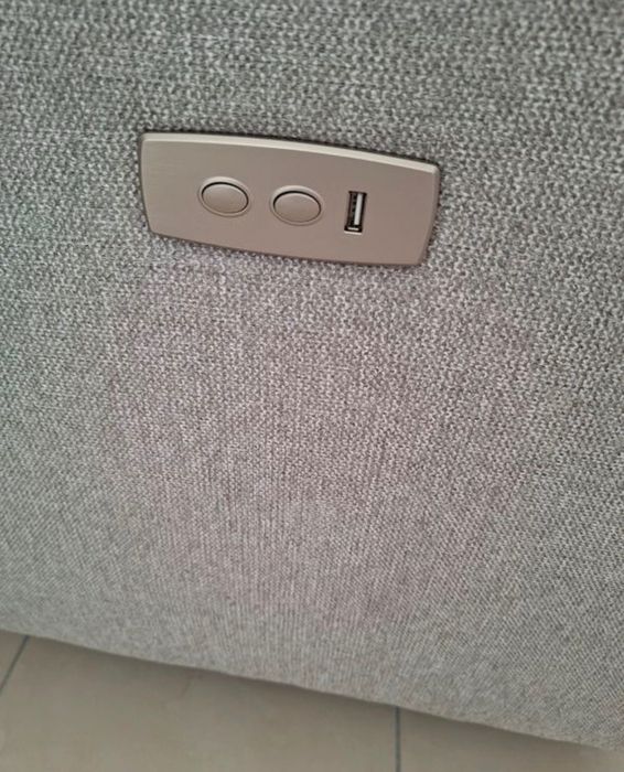 Sofá 3 praças elétrico