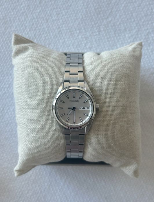 Relógio Seiko prateado