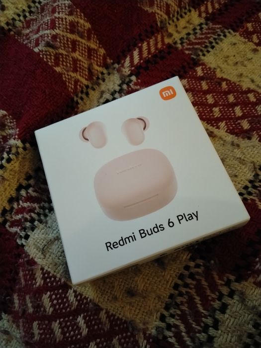 Nowe Redmi Buds 6 Play Różowe