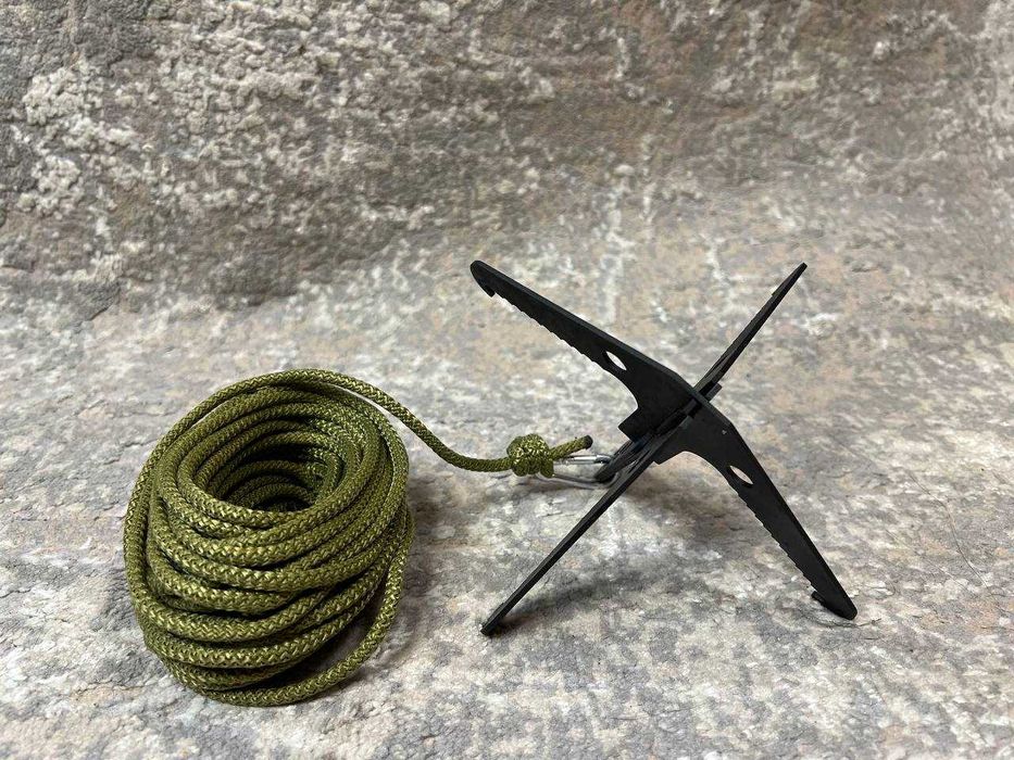 Кішка саперна з паракордом 10м та карабіном - набір для розмінування.