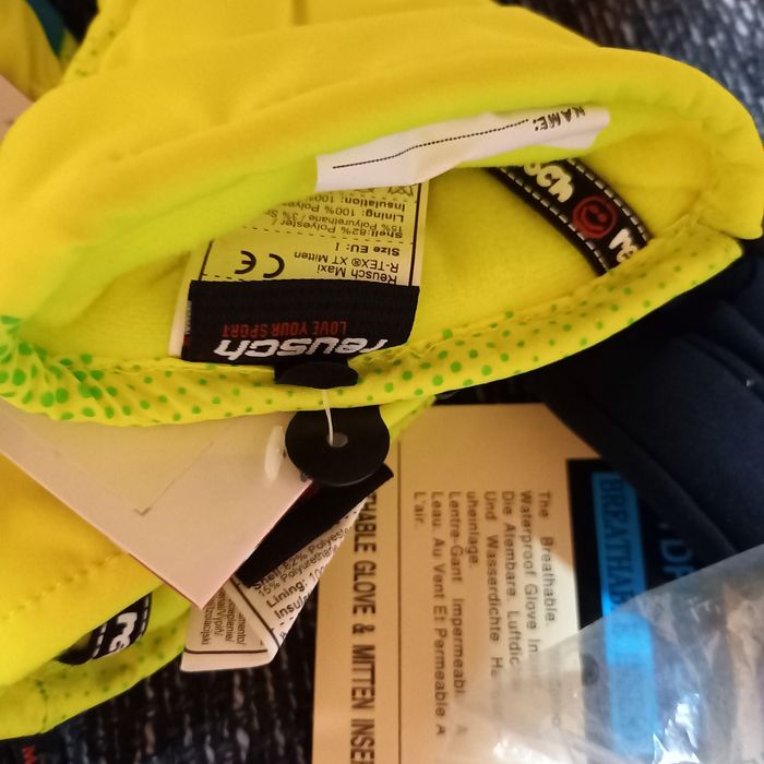 Juniorskie Rękawice REUSCH MAXI R-TEX® XT MITTEN 1-2  Lata
