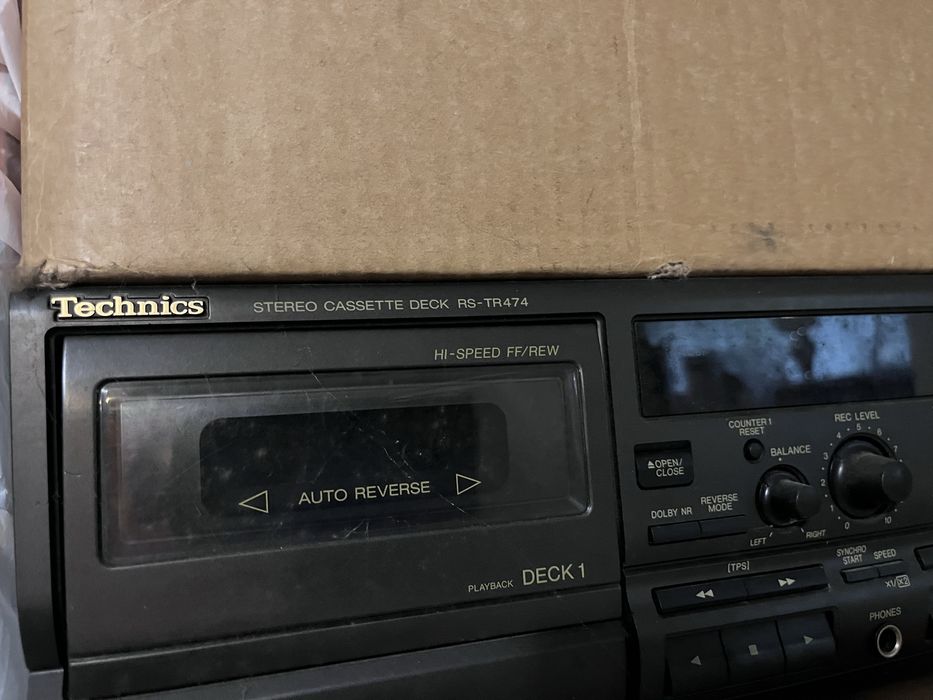 Odtwarzacz dwukasetowy Technics