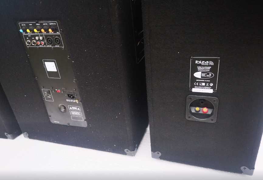 Активный сабвуфер 15" и колонки AUNA 12" .Из Германии