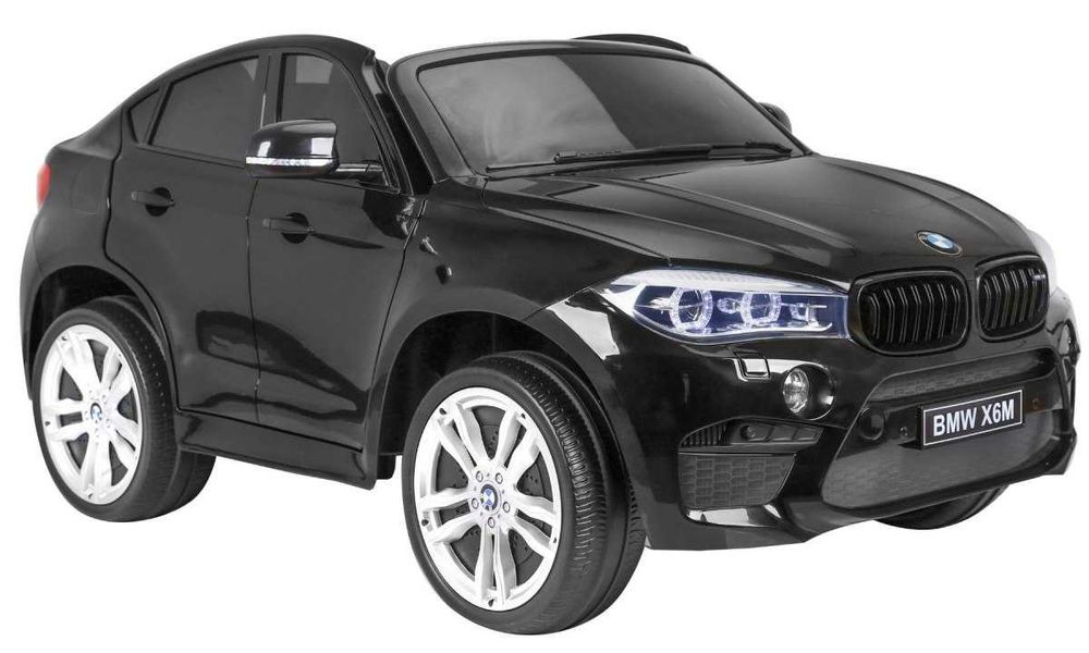 Auto Autko samochód BMW X6M 240W dwuosobowe na akumulator