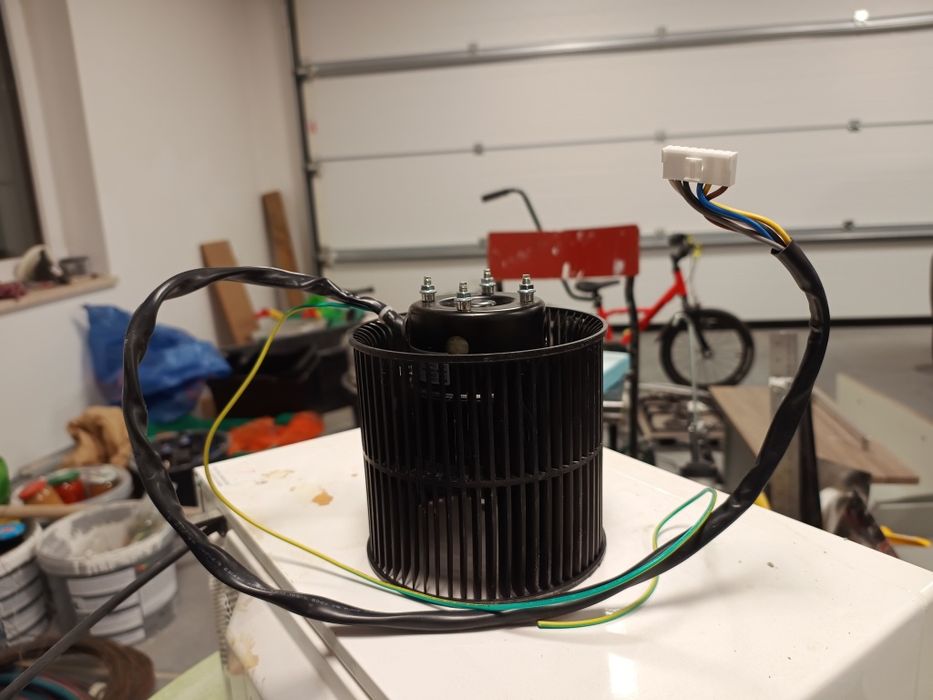 Silnik C59 z turbiną do okapu wyspowego Klarstein Beretta i inne