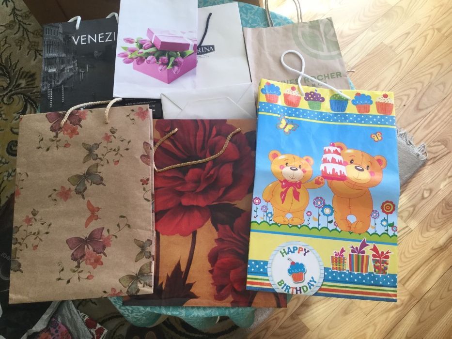 Подарочная упаковка, коробочки, пакеты